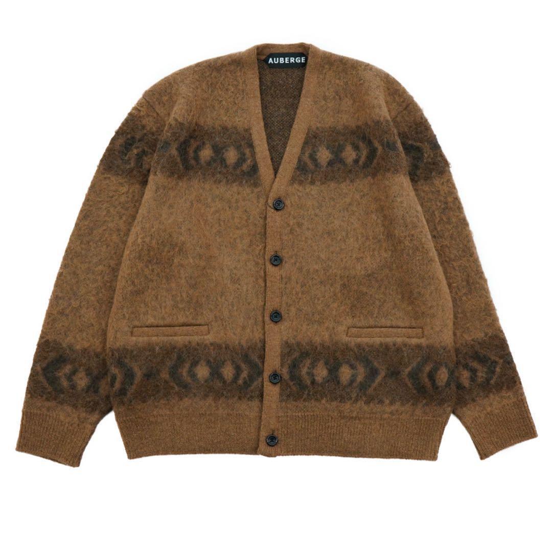 新品タグ付き オーベルジュ BASQUIAT バスキア カーディガン 40