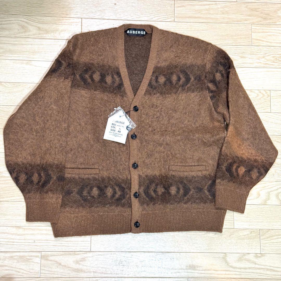 新品タグ付き オーベルジュ BASQUIAT バスキア カーディガン 40