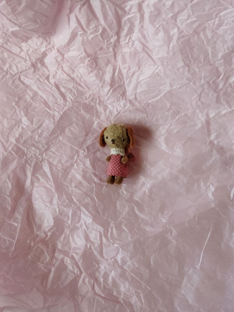 K*H様 アーティストベア　PEACH JAM　小さなワンちゃん