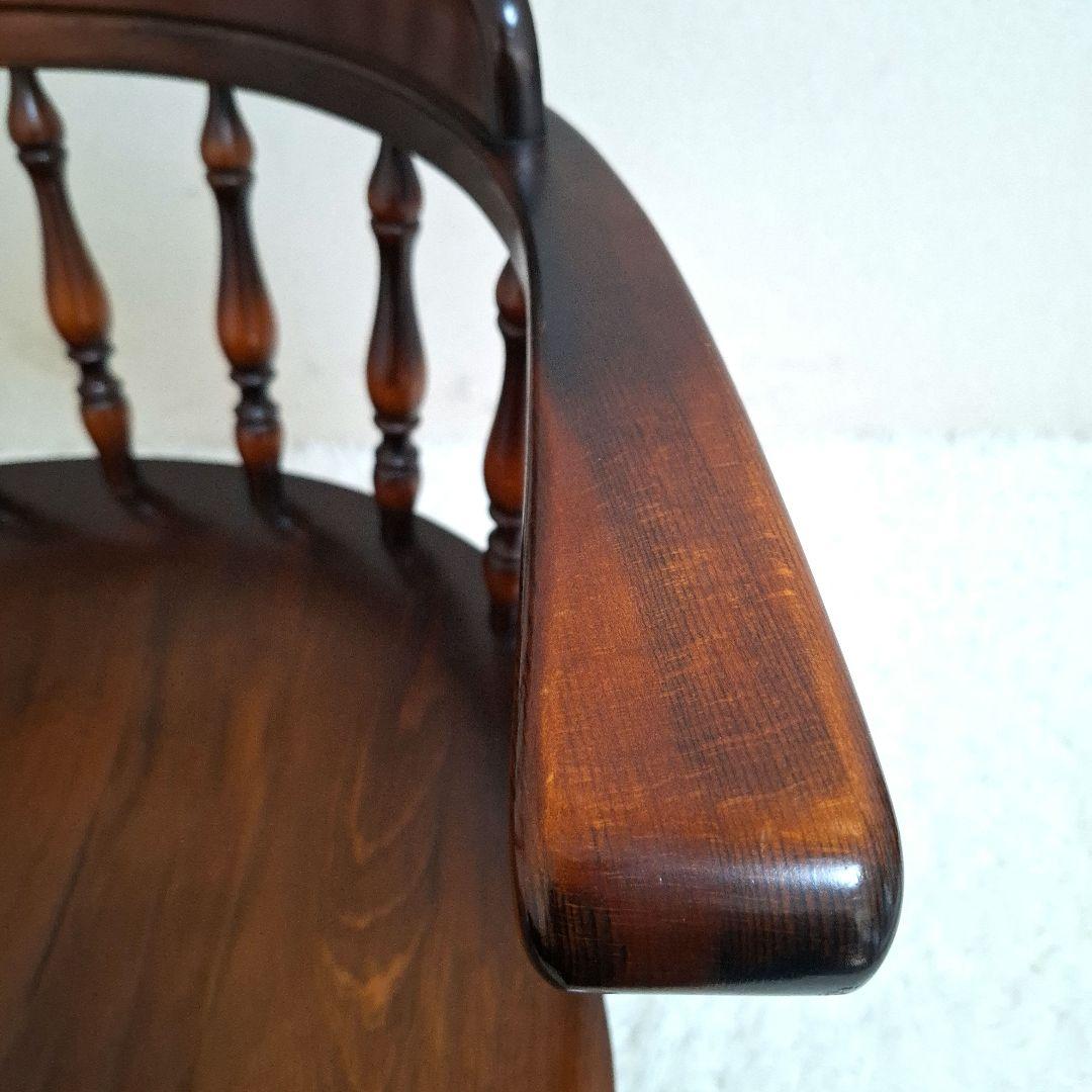 飛騨産業 アームチェア ダイニングチェア キツツキマーク