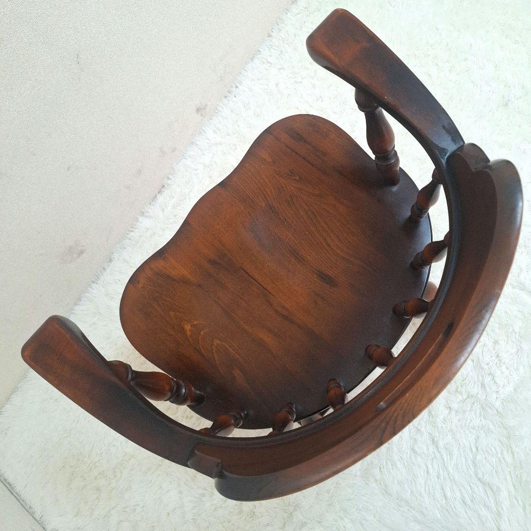 飛騨産業 アームチェア ダイニングチェア キツツキマーク