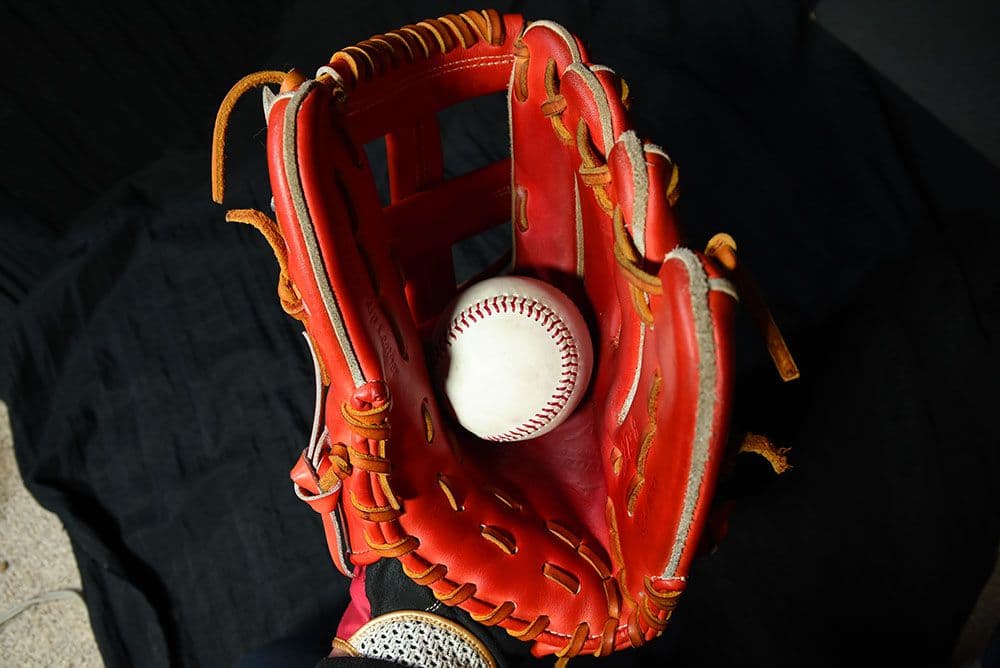 ミズノプロ　HAGA JAPAN　耕作オーダー　坂本勇人型　硬式　内野手用　良型