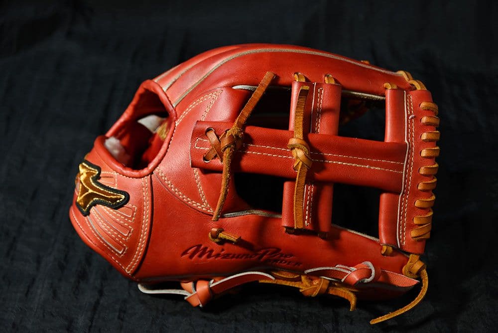 ミズノプロ　HAGA JAPAN　耕作オーダー　坂本勇人型　硬式　内野手用　良型