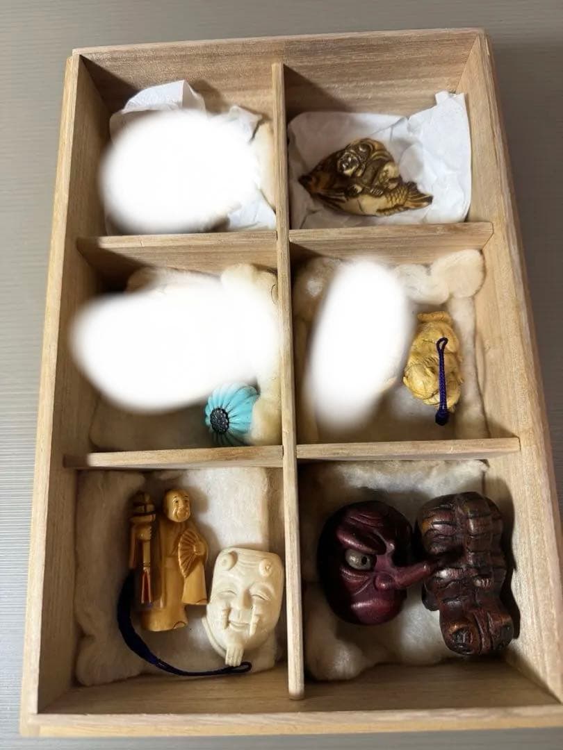 2737 時代提げ物 根付 合計10点　天然素材　時代物