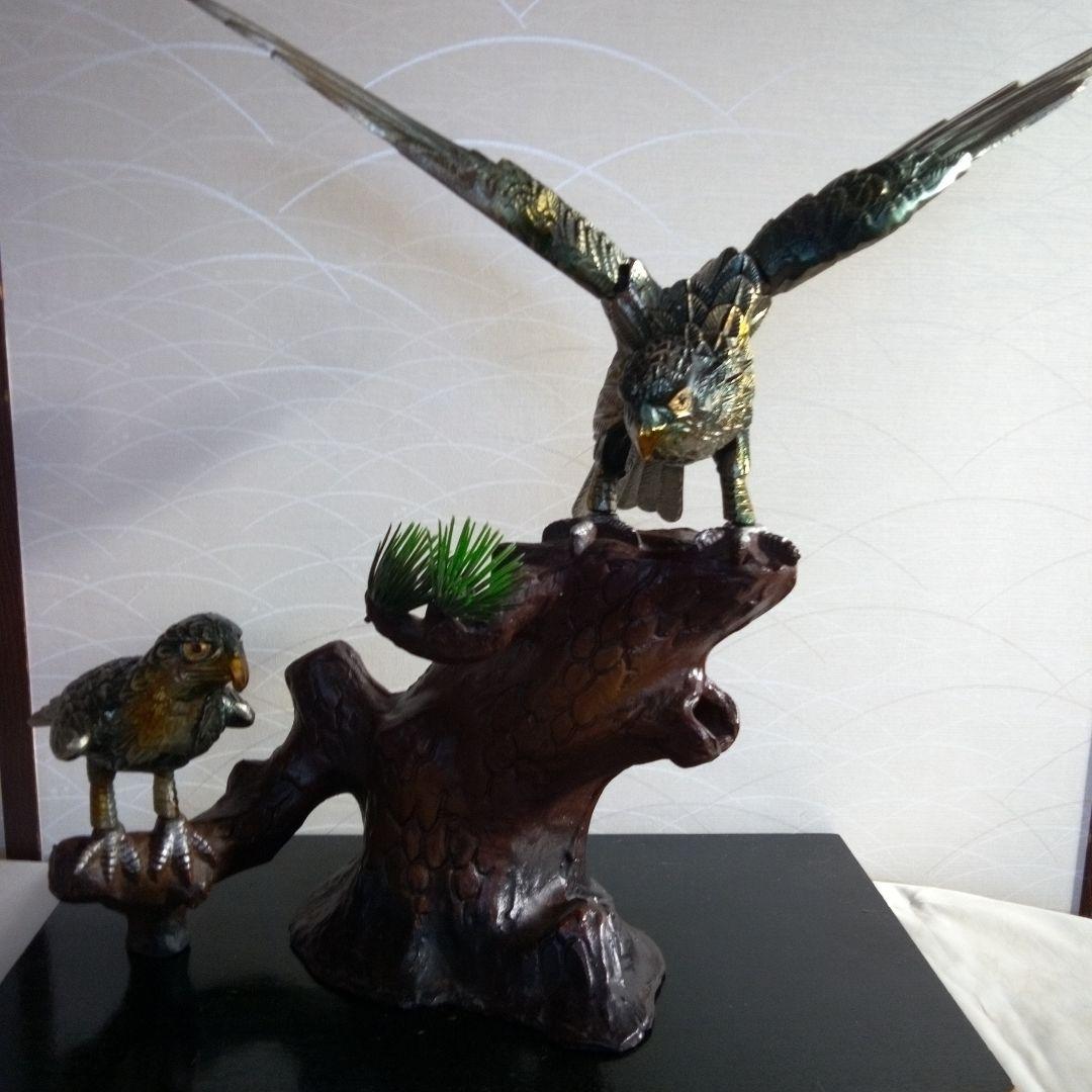 鷲？鷹？置物金属製