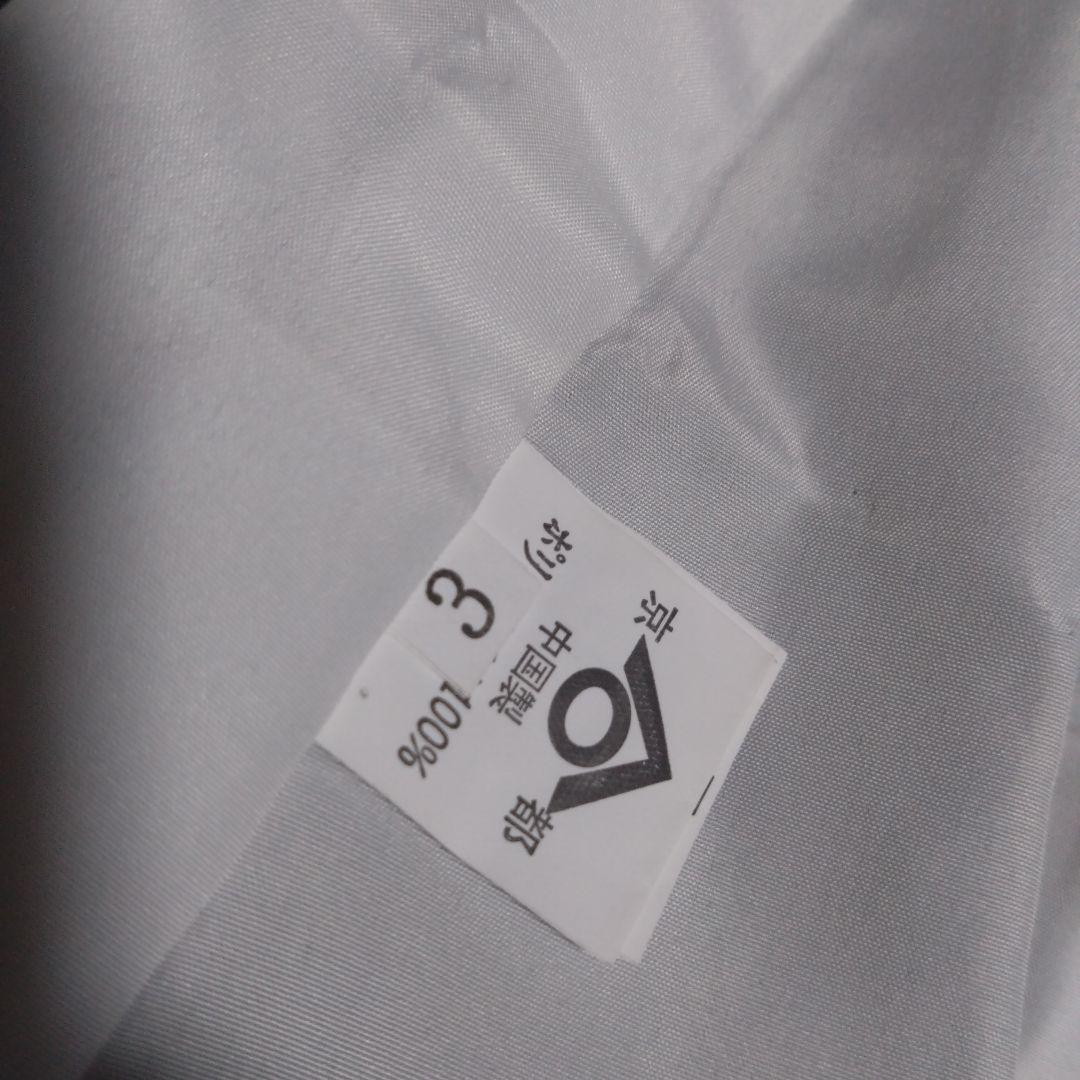 三歳★美品★モダン★チェック被布＆黒ストライプ着物＆雪駄18