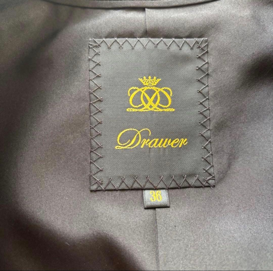 DRAWER ドゥロワー　FALL2 ノースリーブジャンプスーツ　36