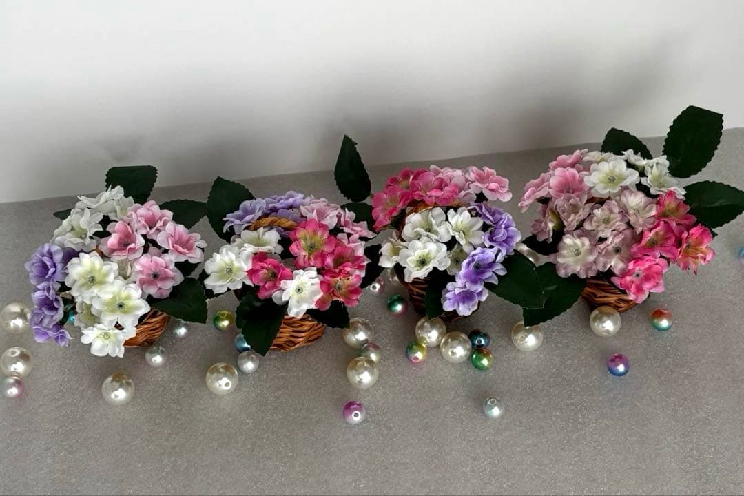 あみぐるみ　ハンドメイド　新郎♡新婦　ぶたさん②【オーダー完成商品】