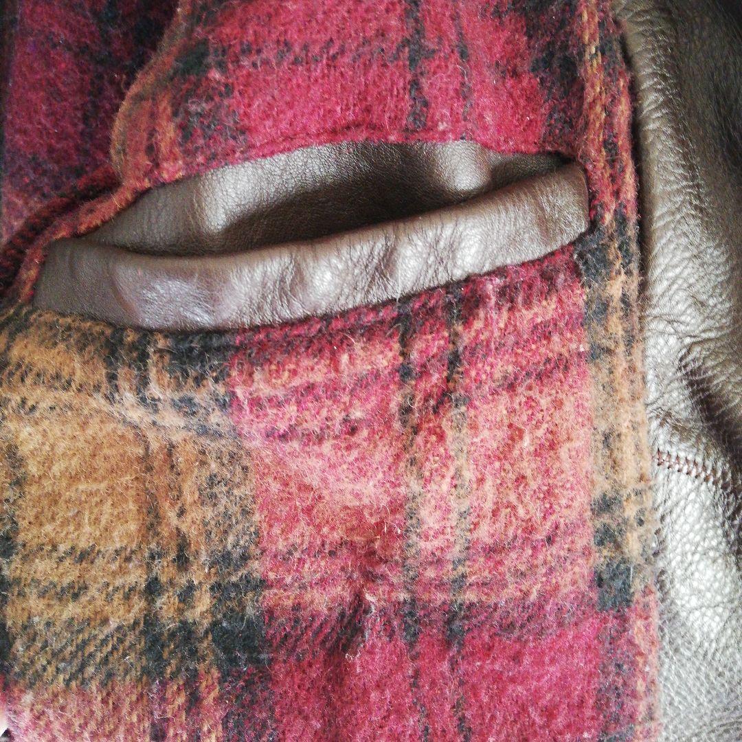 Schott 681ブラウン36  ライダースJK