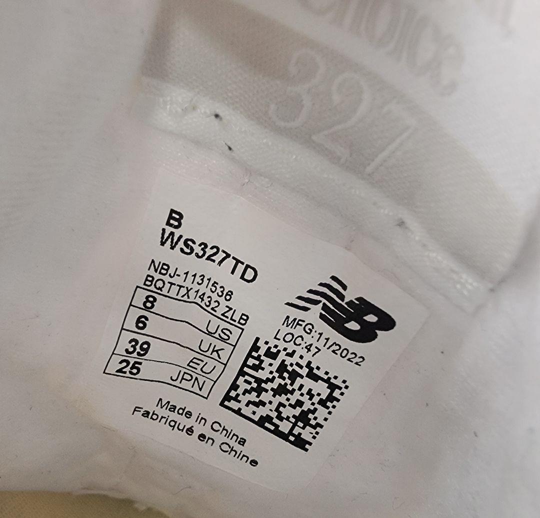 ニューバランス WS327TD イエナ別注 25cm