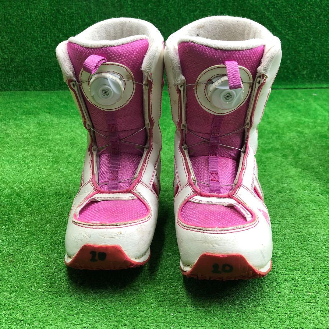 宝-622 子供用スノーボードセット133cmビンディング新品 メンテナンス済み