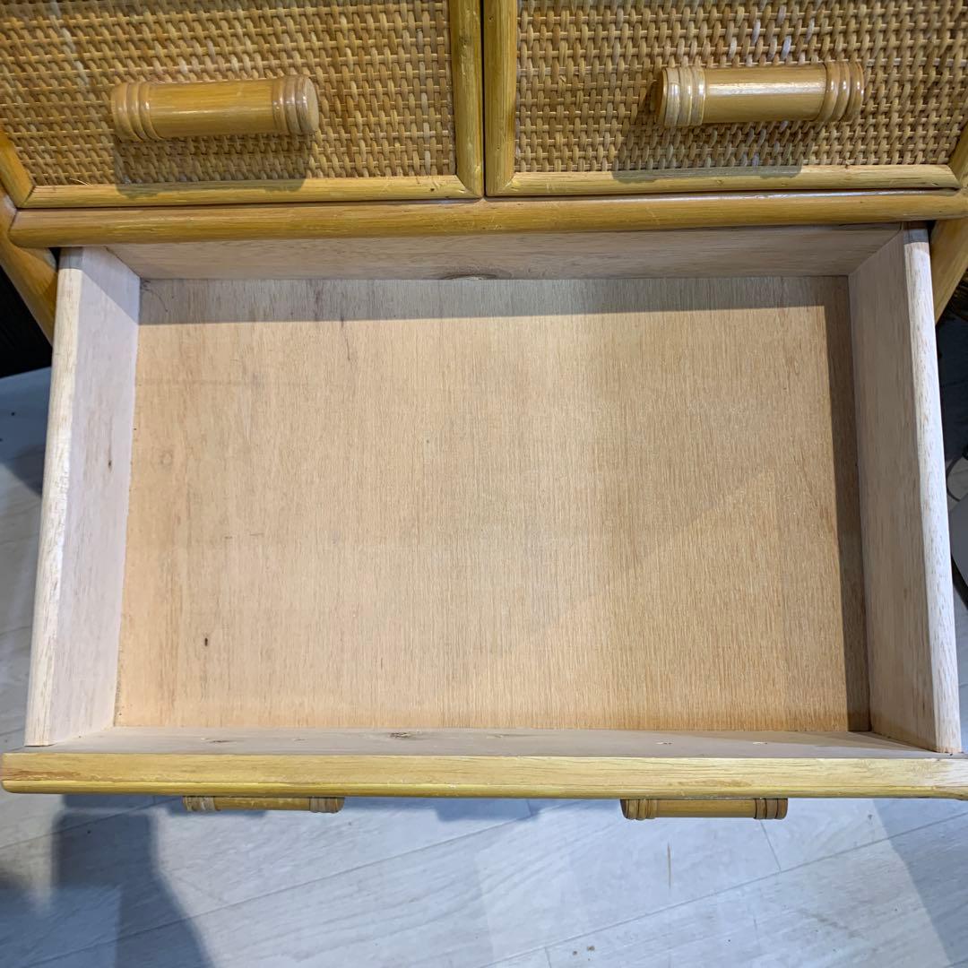 ラタン　チェスト