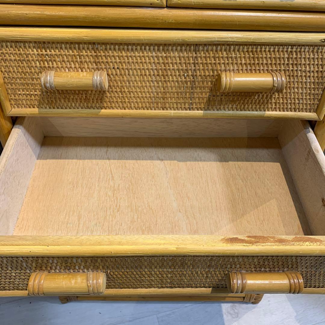 ラタン　チェスト