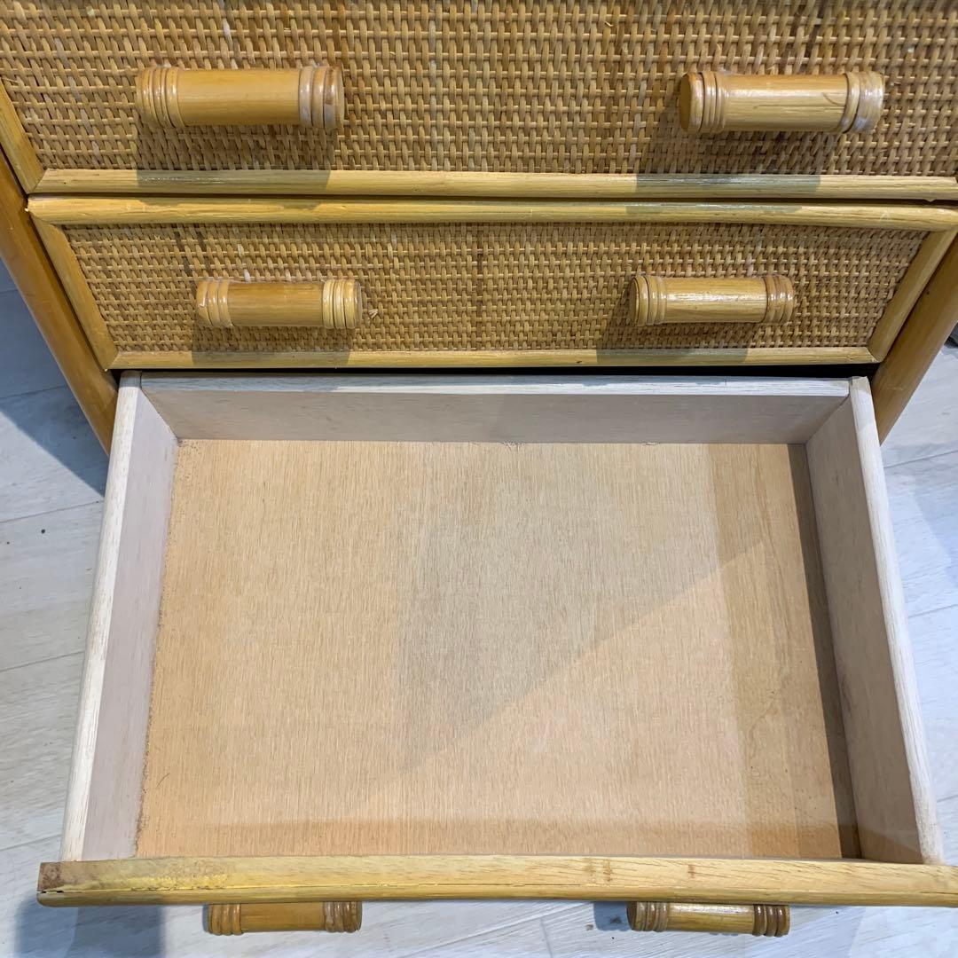 ラタン　チェスト