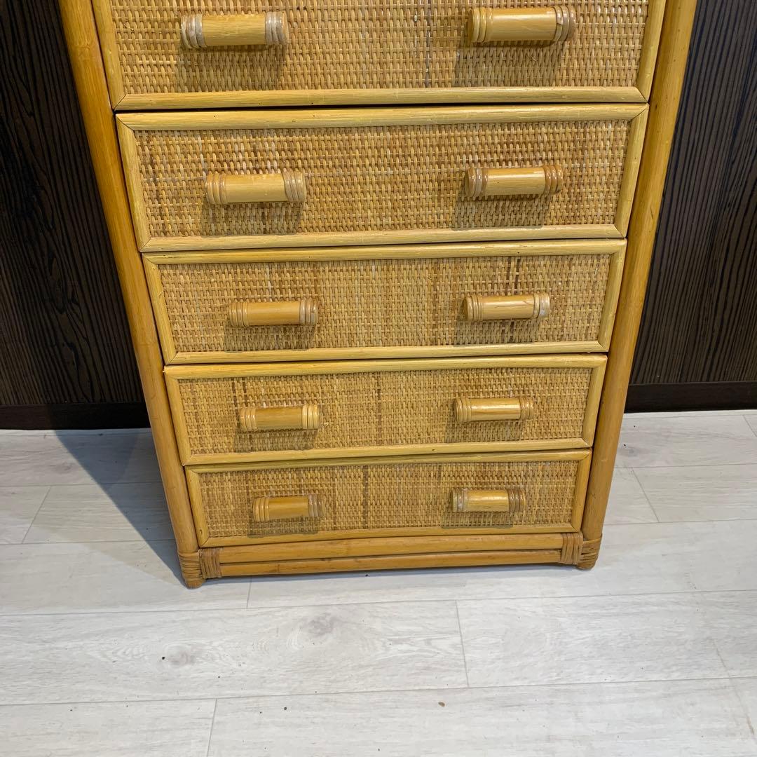 ラタン　チェスト