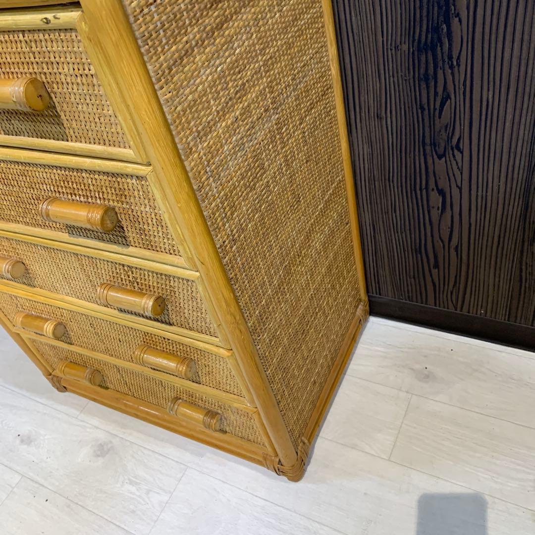 ラタン　チェスト