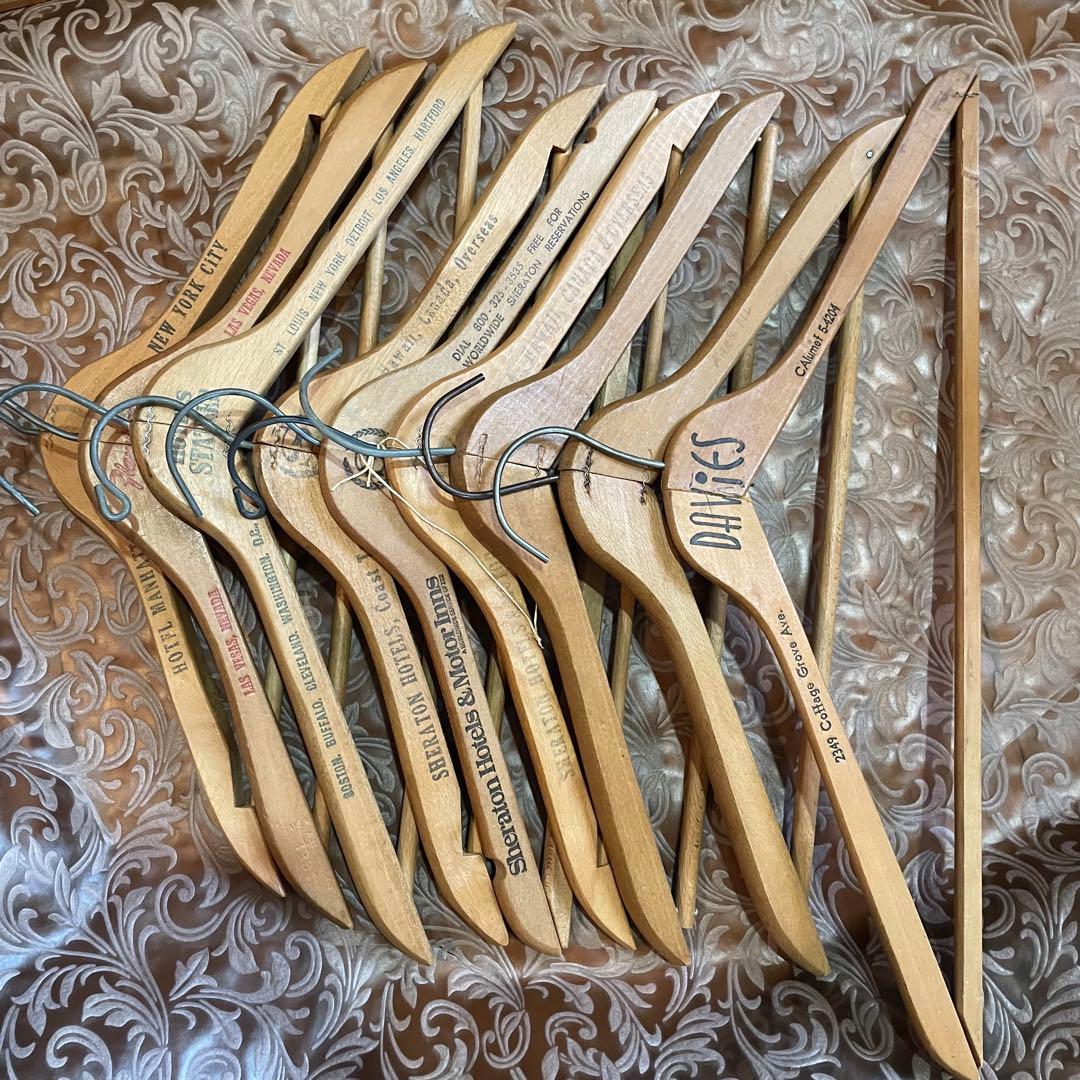 イッヌ様ご確認専用 ヴィンテージハンガー おまとめ8本