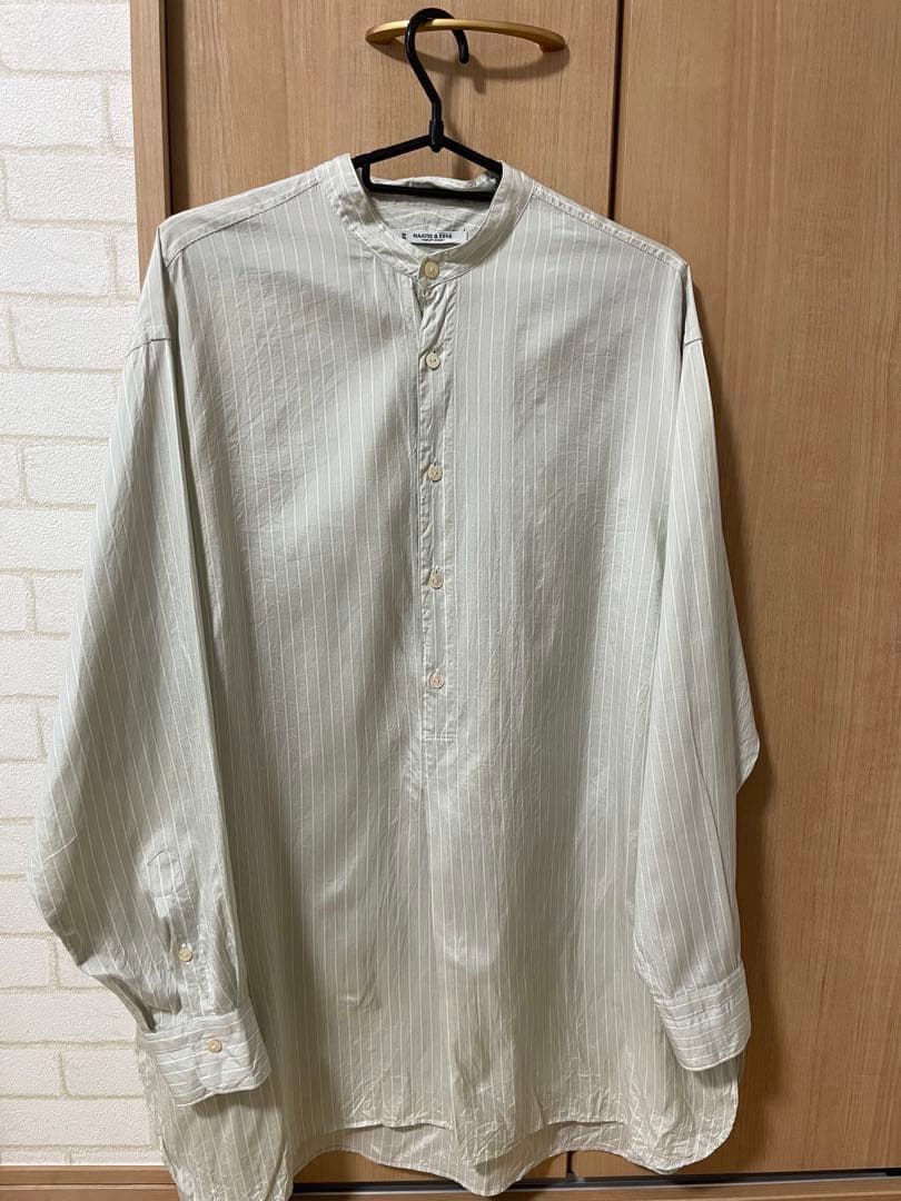 MAATEE&SONS SILK PULL OVER SHIRT シルクシャツ
