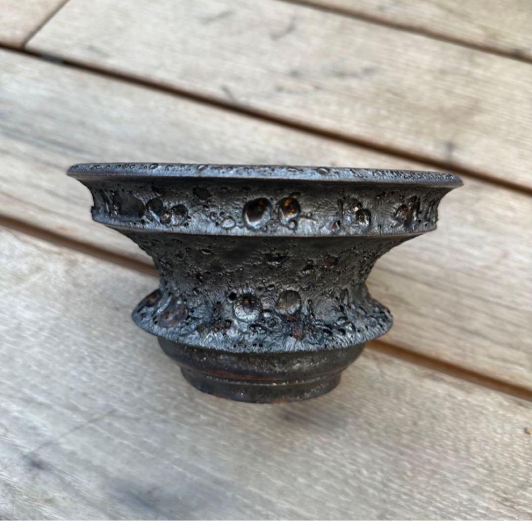 カタチ製作所 ドリッパーLOW クレーター ブラック