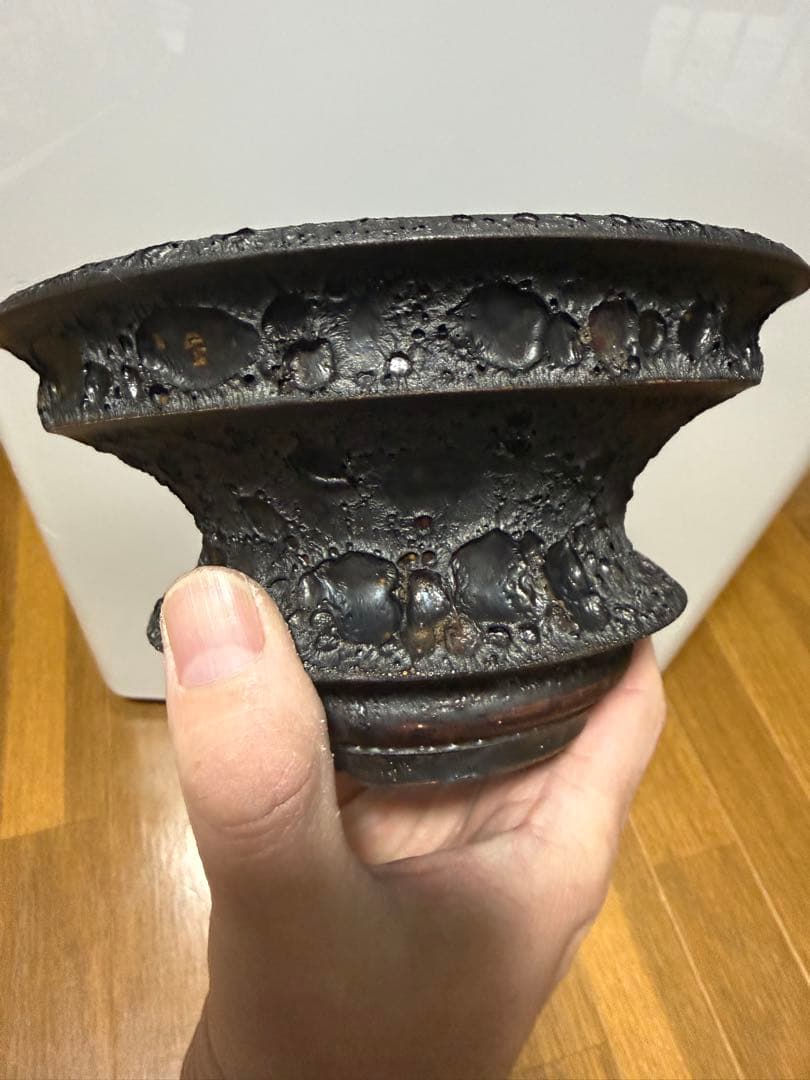 カタチ製作所 ドリッパーLOW クレーター ブラック