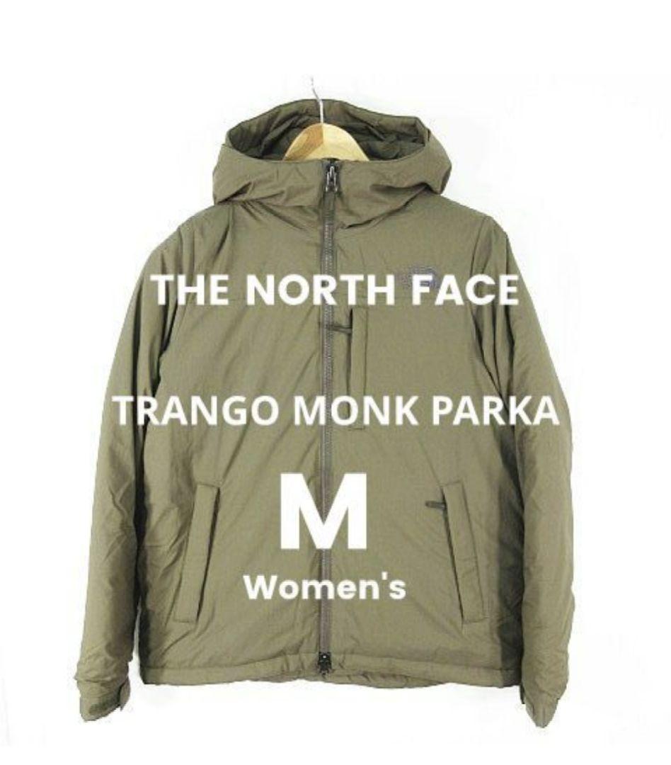【中古】THE NORTH FACE カーキ 中綿ジャケット レディースM