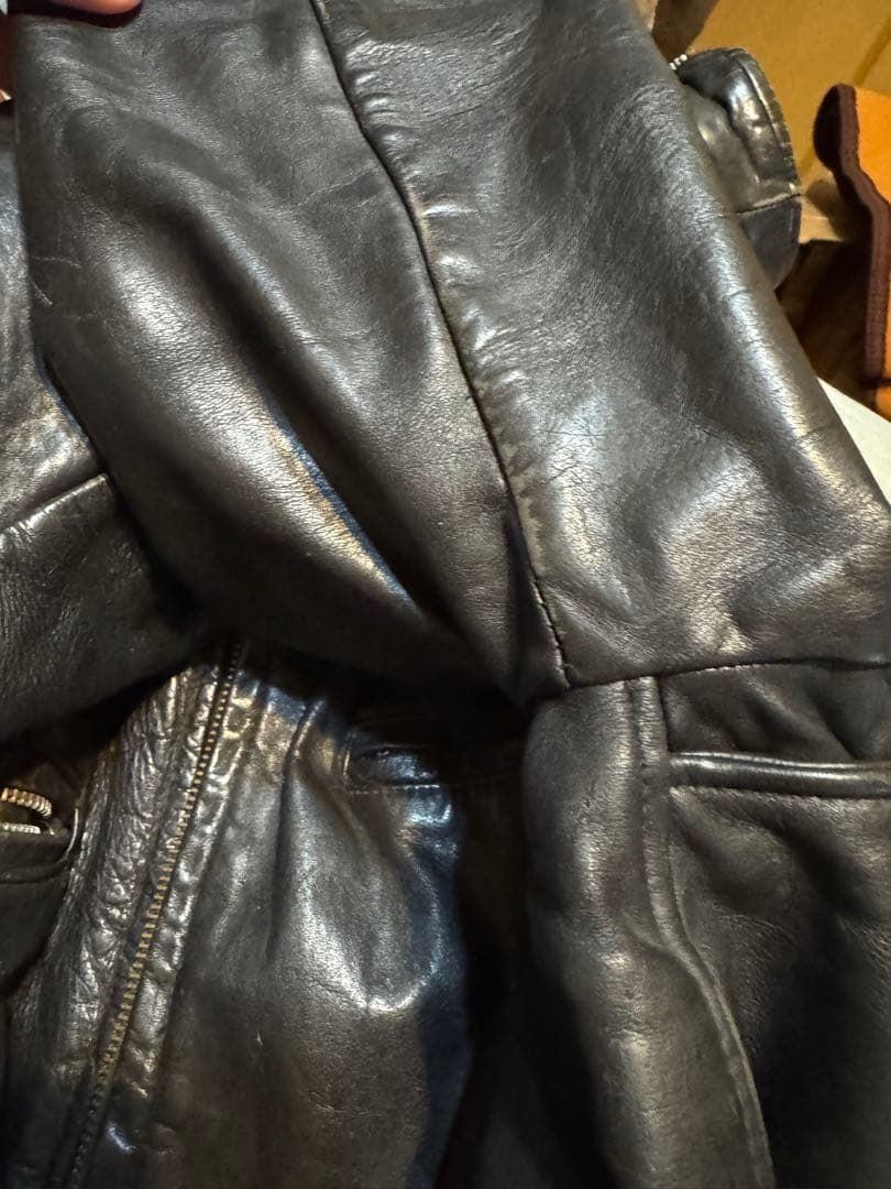 60年代 シングルライダースジャケット ショット schott Lewis 40