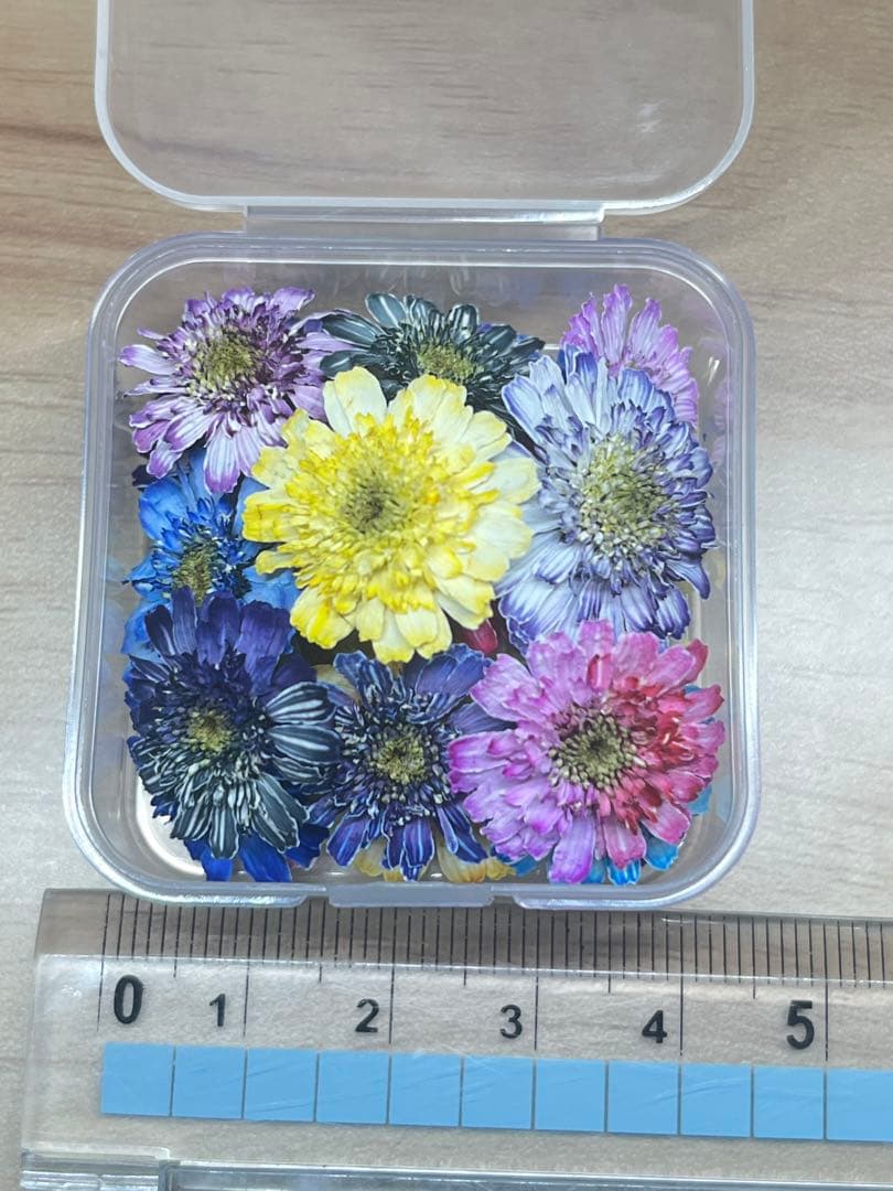 ハンドメイド　花材　ドライフラワー　マトリカリア　mixカラー　20輪+α