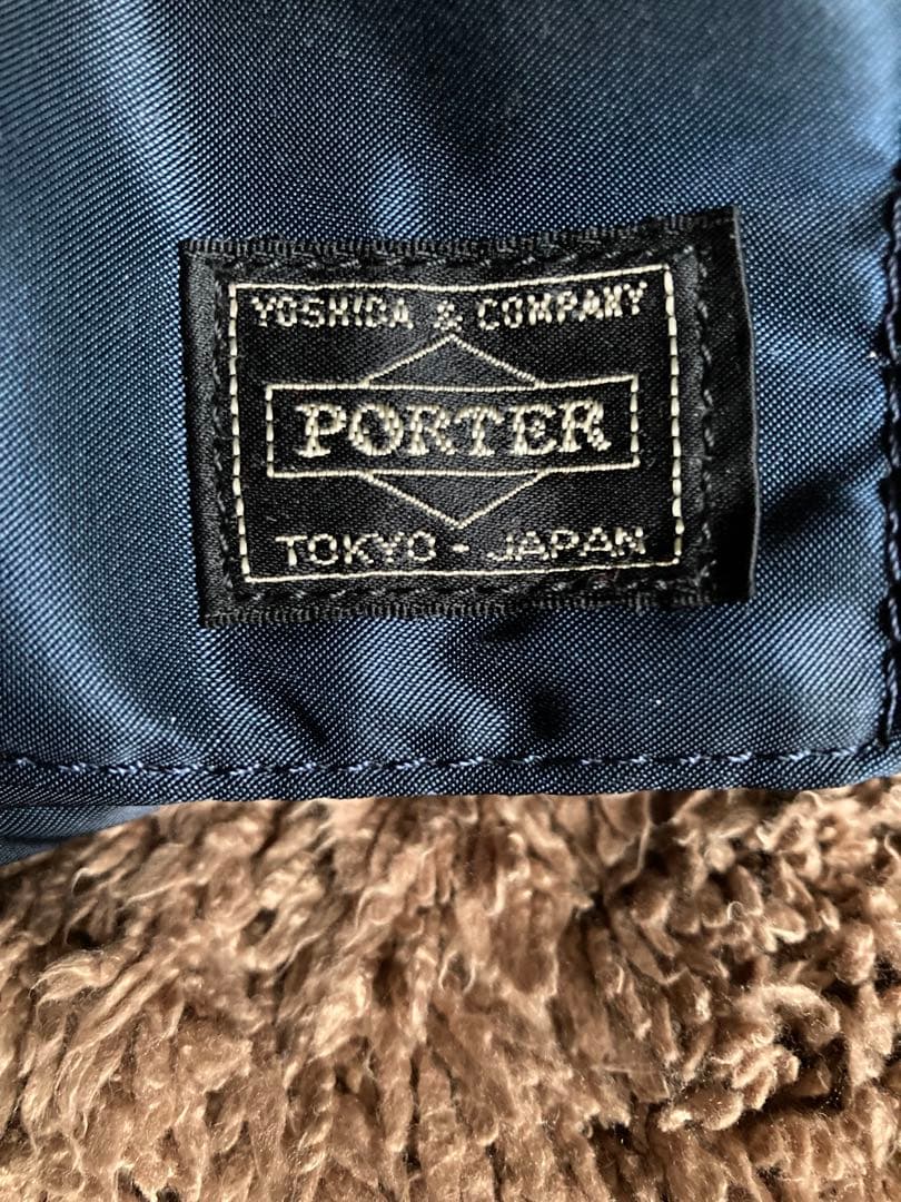 新品未使用☆ ポーター PORTER ウエスト バッグ アイアンブルー ネイビー