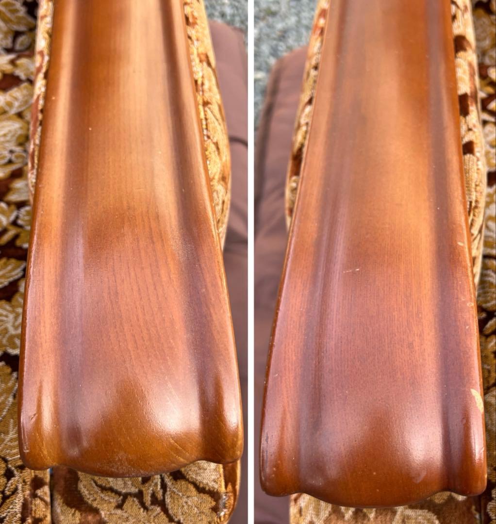 昭和レトロ ベロア ソファ 1人掛け 花柄 ヴィンテージ vintage 古家具