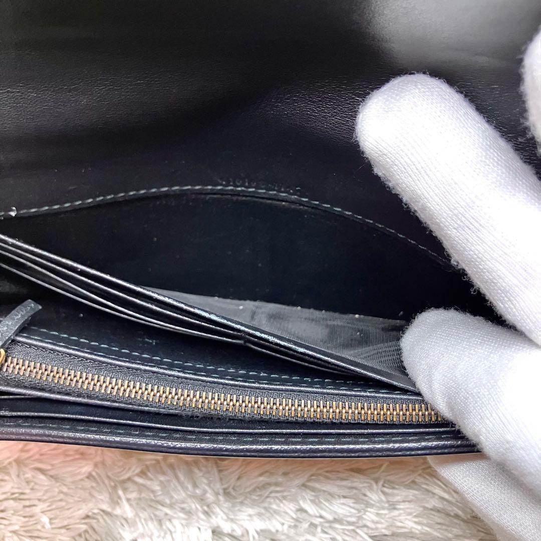 美品✨GUCCI パイソン 切り替え コンチネンタルウォレット 410100