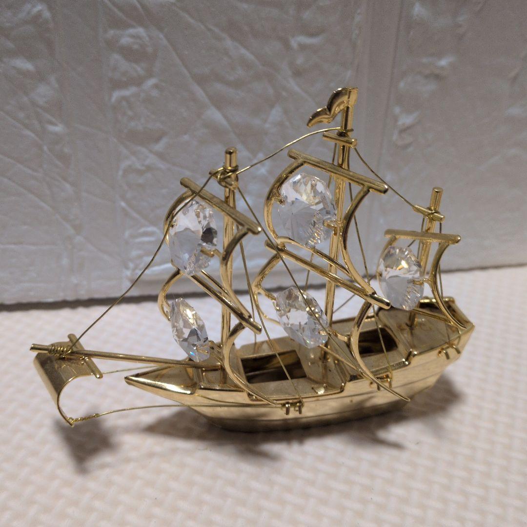 スワロフスキー　合金製　ゴールドコート　クリスタルテンプテーション　4点