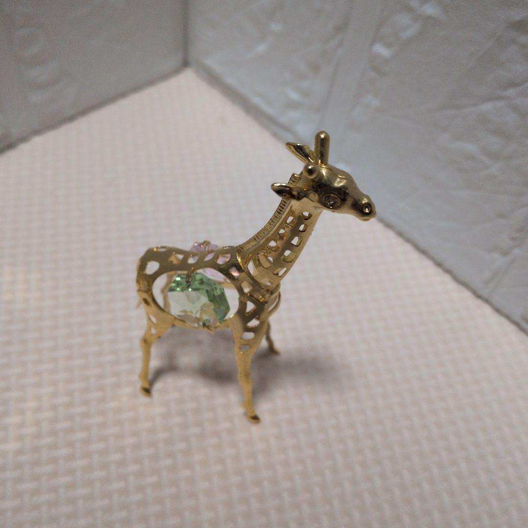 スワロフスキー　合金製　ゴールドコート　クリスタルテンプテーション　4点