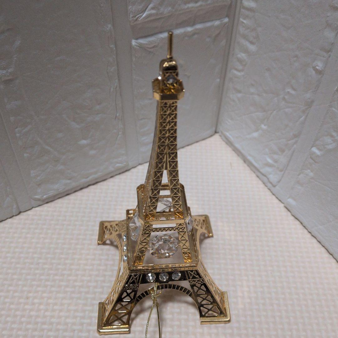 スワロフスキー　合金製　ゴールドコート　クリスタルテンプテーション　4点