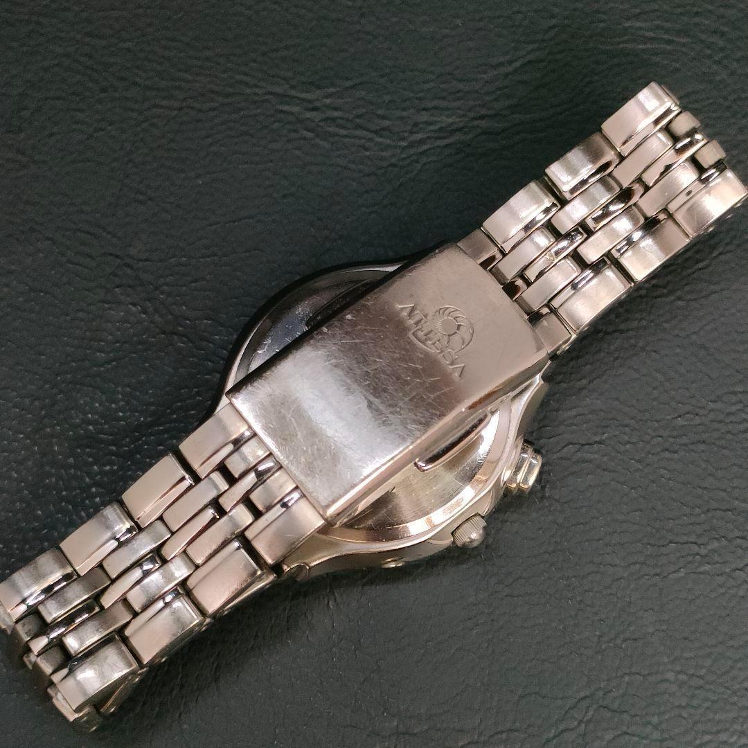 美品　CITIZEN　シチズン　アテッサ　ブラック　シルバー　ソーラー　腕時計