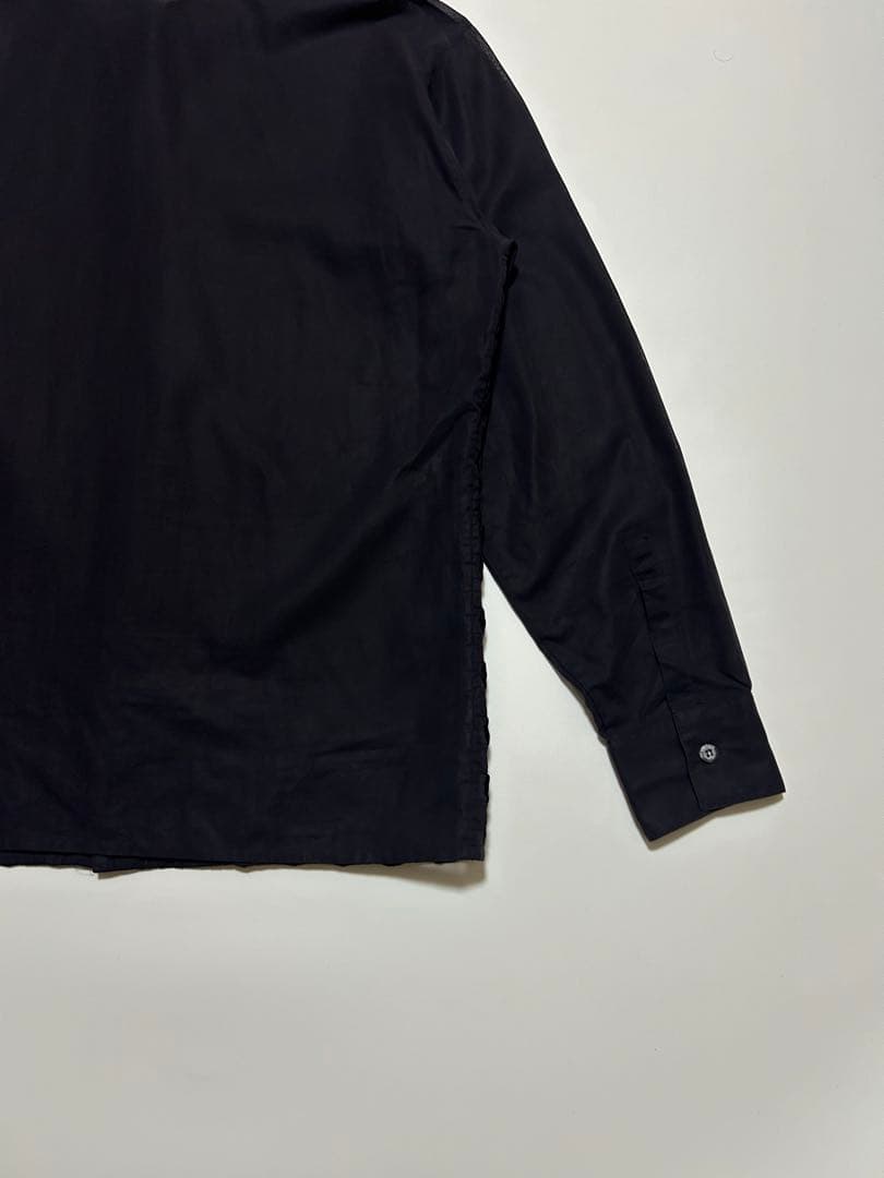 トップス 90s GIANNI VERSACE Woven Sheer Shirt