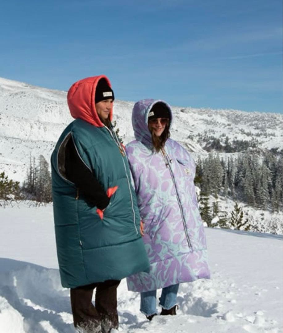 【新品未使用】POLER 着るシェラフ　リバーシブル　Ｌ