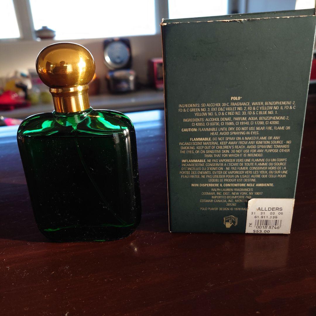 Polo Ralph Lauren 男性用香水 緑色ボトル　118mL
