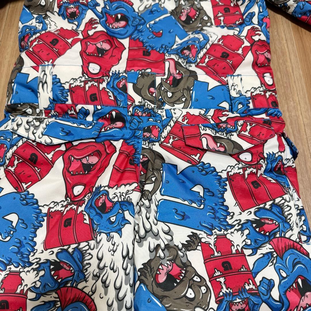 新品 バートン BURTON キッズ 100サイズ スノーウェア 4T つなぎ