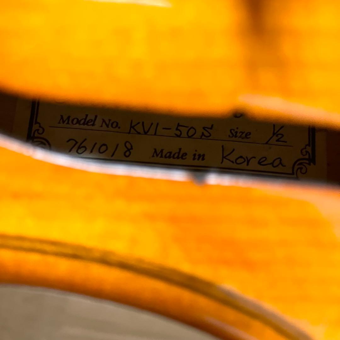 美品　KAWAI KVI-50S 1/2サイズ　新品弦4本　定価50,000円