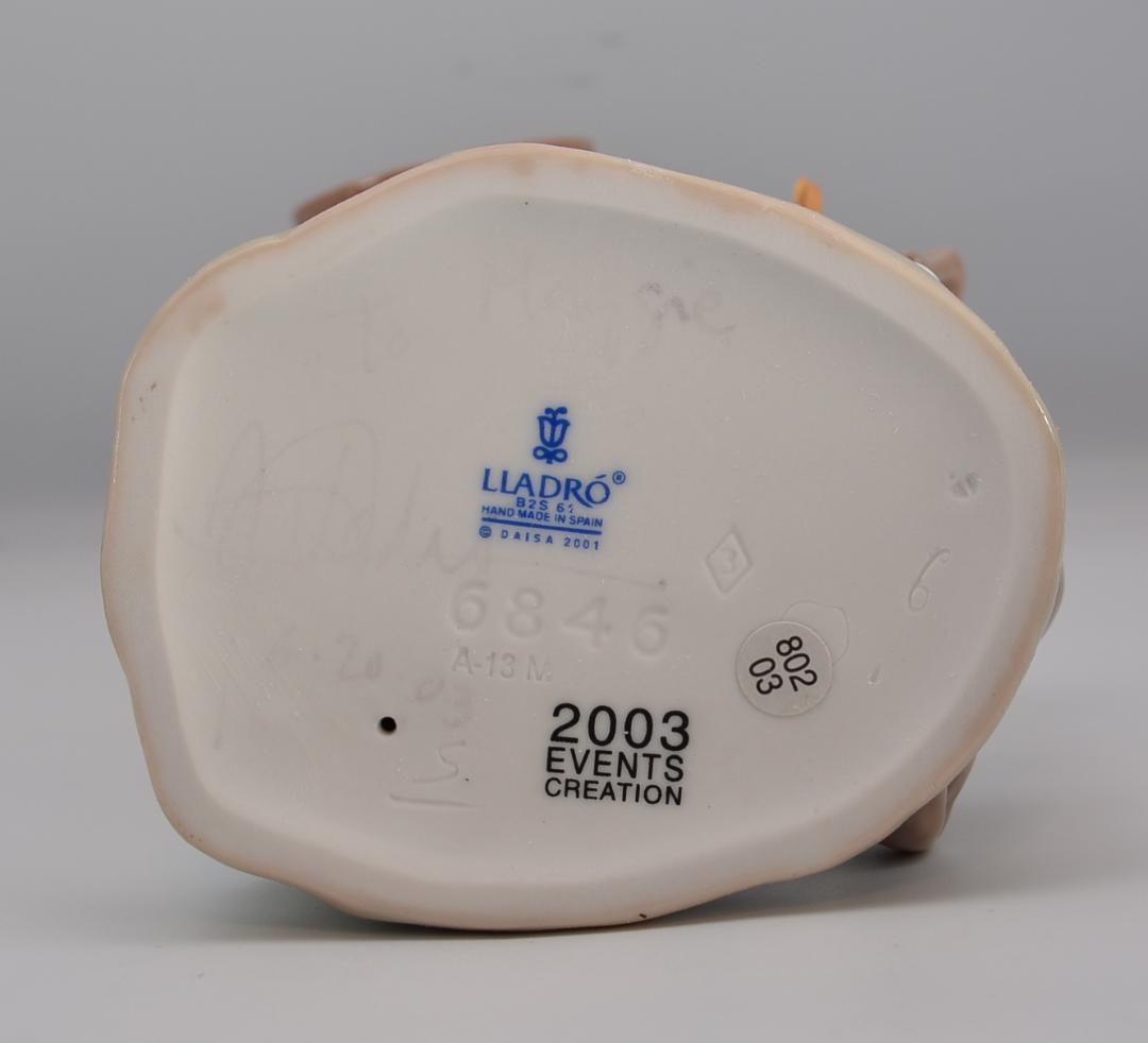 デュエット　＃6846　★リヤドロ　スペイン　ポーセリン　光沢仕上　ヴィンテージ