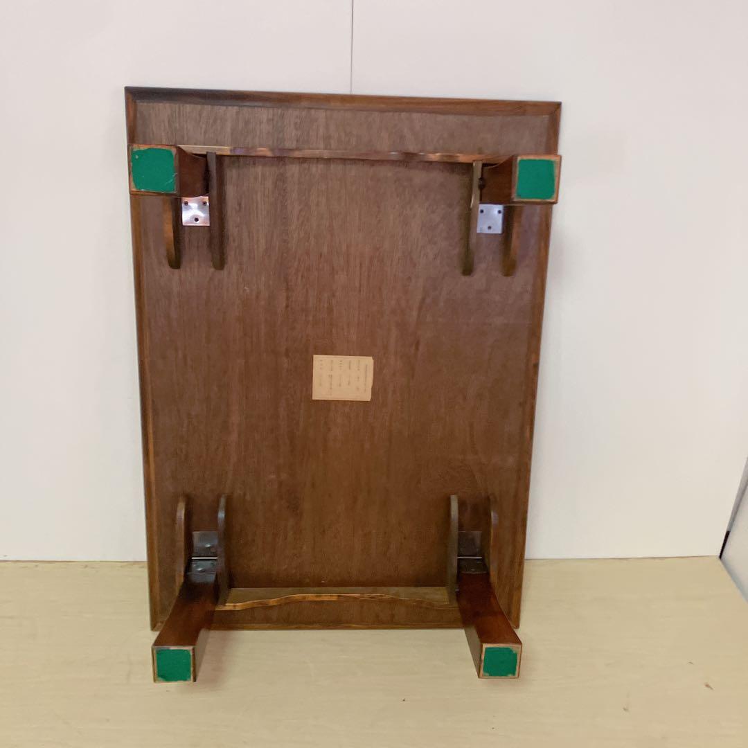 木目調　折りたたみ脚　ダイニングテーブル　ローテーブル　センターテーブル