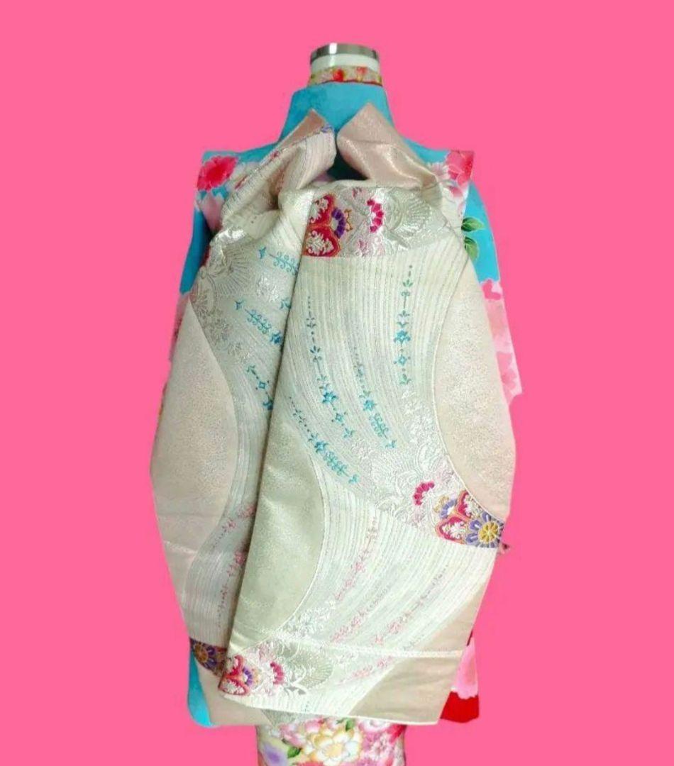 専用です☆ブルーピンクの着物と帯