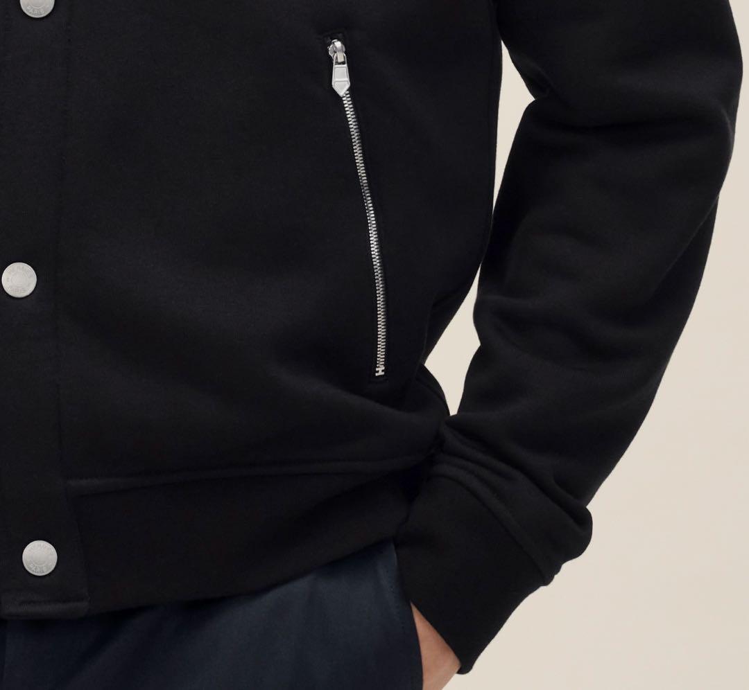 新品　HERMES エルメス　メンズ　テディブルゾンパッチ