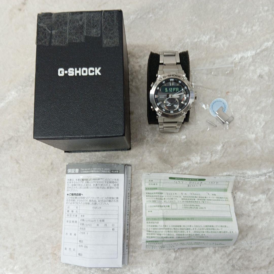 CASIO G-SHOCK GST-B200D-1AJF タフソーラー 美品