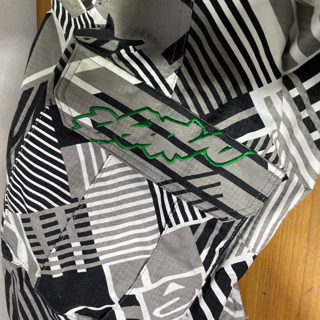 【mh/1.20/11】ESTIVO 総柄スノーボードウェアつなぎ XLサイズ