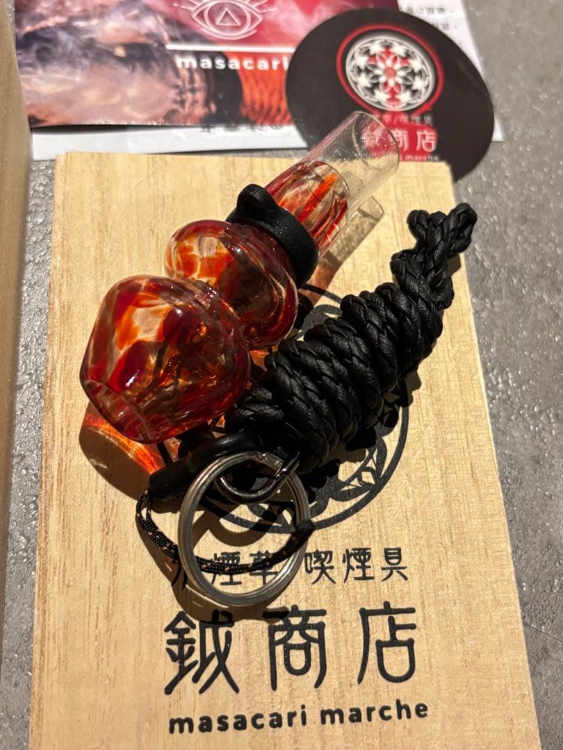 新品　琉球ガラスマウスピース　シーシャ