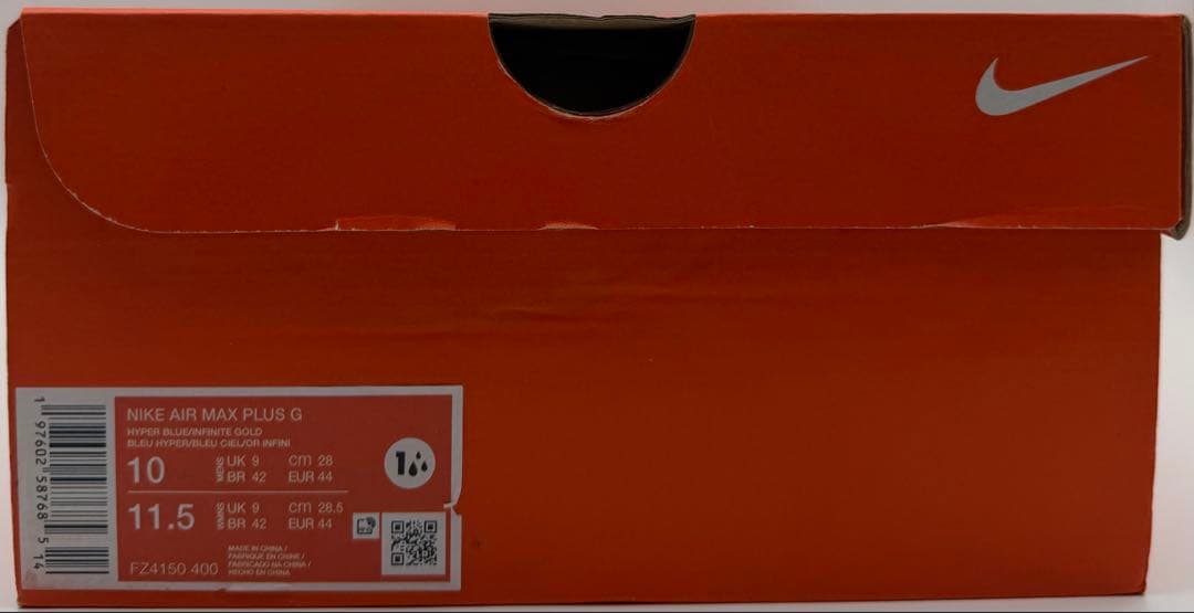 ナイキ AIR MAX PLUS G エアマックスプラス ゴルフ 28cm