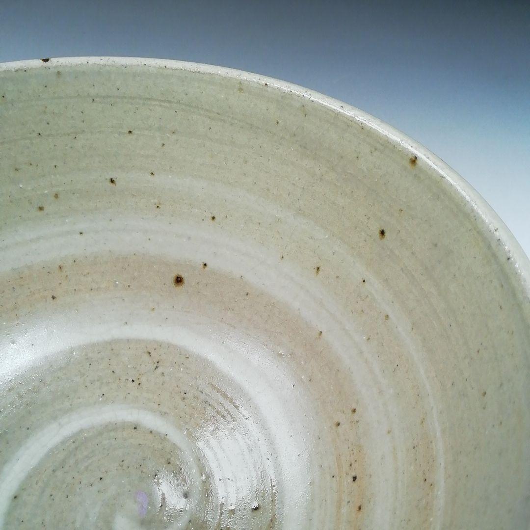 Ｔ５７０　茶碗　『赤絵　水鳥』『露光窯　冬柴文廣 作』　共箱　抹茶碗　茶道具