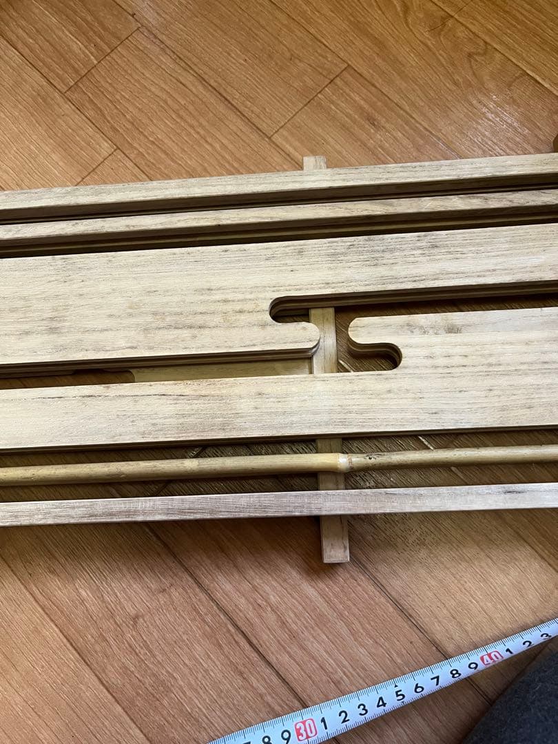 煎茶道具　風炉先屏風　煎茶屏風　ヴィンテージ　結界　和風インテリア　木製屏風