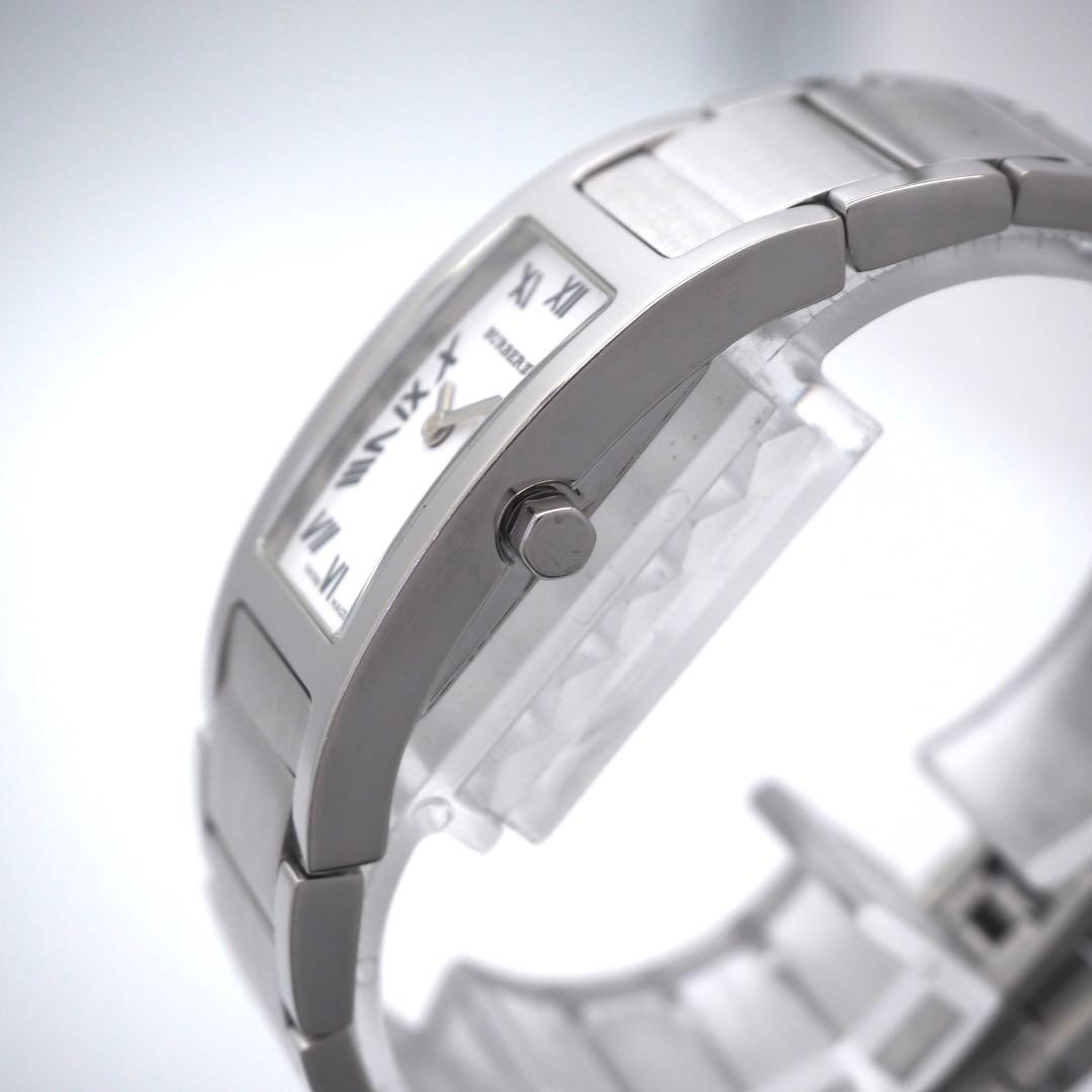 599【美品・OH済】バーバリー　14000L レディース　時計 シルバー